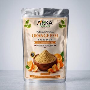 Natural Orange Peel Powder for Skin Brightening & Face Glow (200g)