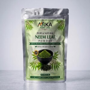 Natural Neem Leaf Powder for Face & Hair (200g)