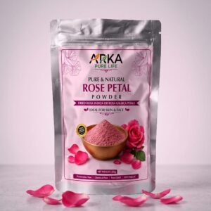 Natural Rose Petal Powder for Face & Skin (200g)