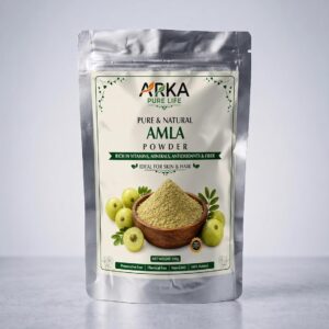 Organic Amla Powder for Hair Growth & Skin Glow (200g)