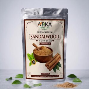 Pure Sandalwood (Chandan) Powder for Face Pack & Glowing Skin (200g)