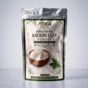 Pure Kaolin Clay Powder for Face Mask & DIY Skincare (200g)