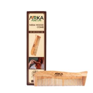 Dual Neem Wood Comb for Hair Growth