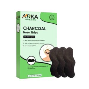 Charcoal Nose Strips, 3 Strips