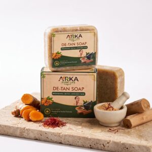Sandalwood and Saffron Detan Magic Soap - 100g