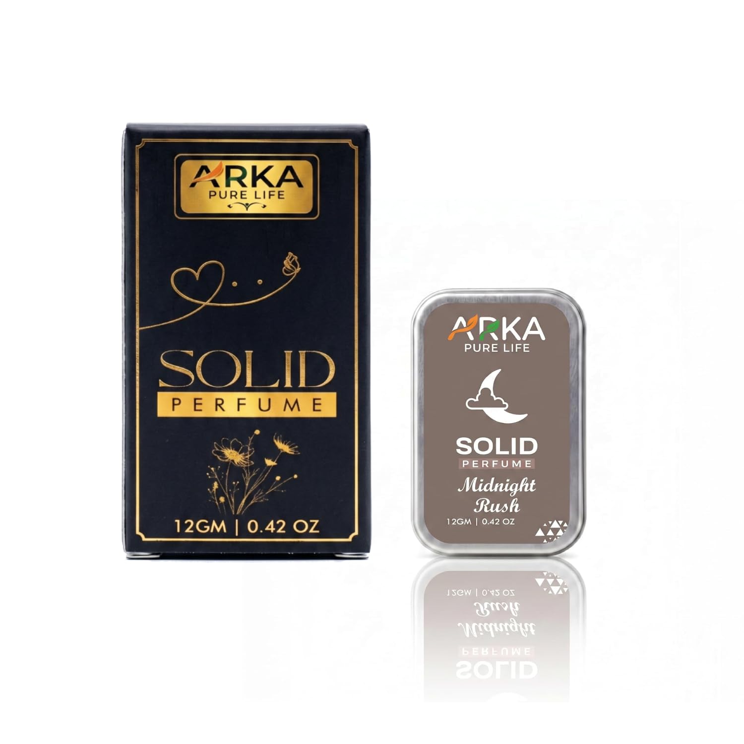 Premium Midnight Rush Solid Perfume, 12g 2 Premium Midnight Rush Solid Perfume, 12g - Image 2