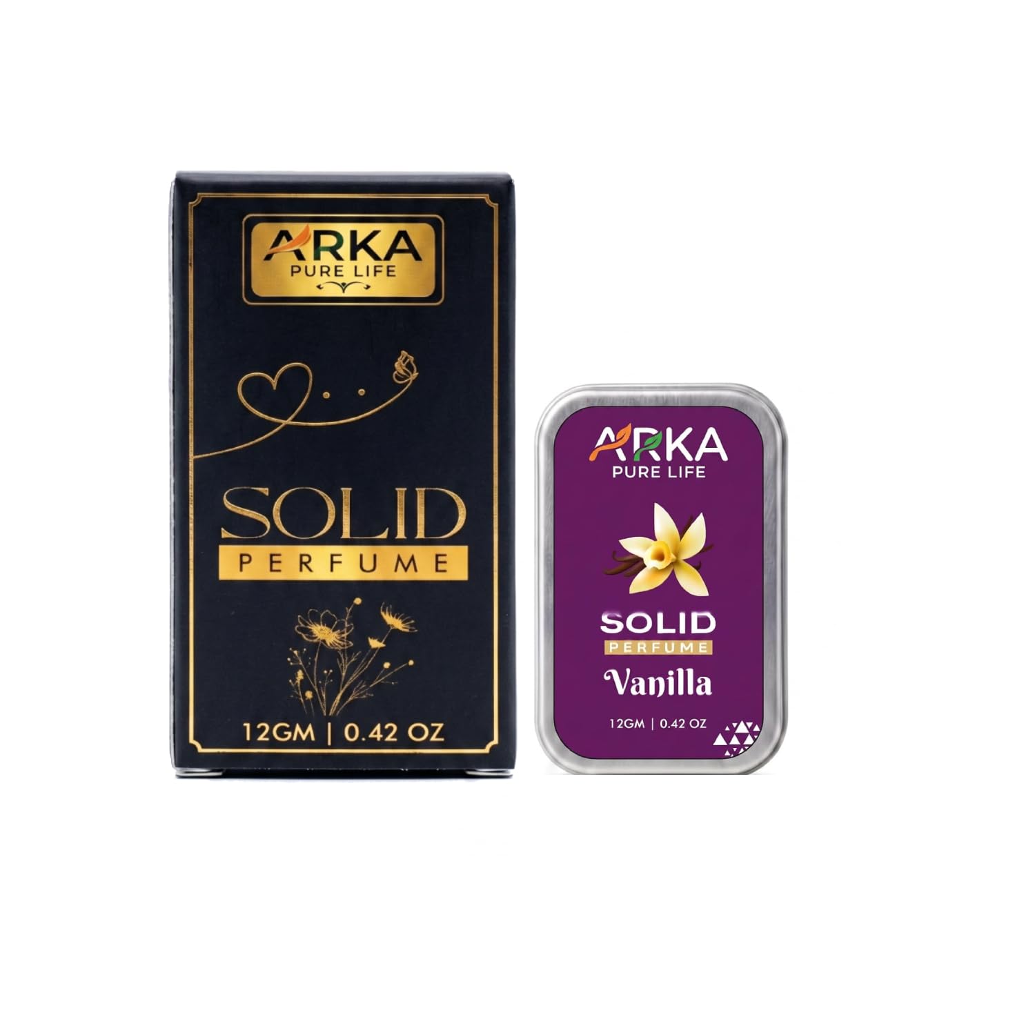 Premium Vanilla Solid Perfume, 12g 2 Premium Vanilla Solid Perfume, 12g - Image 2