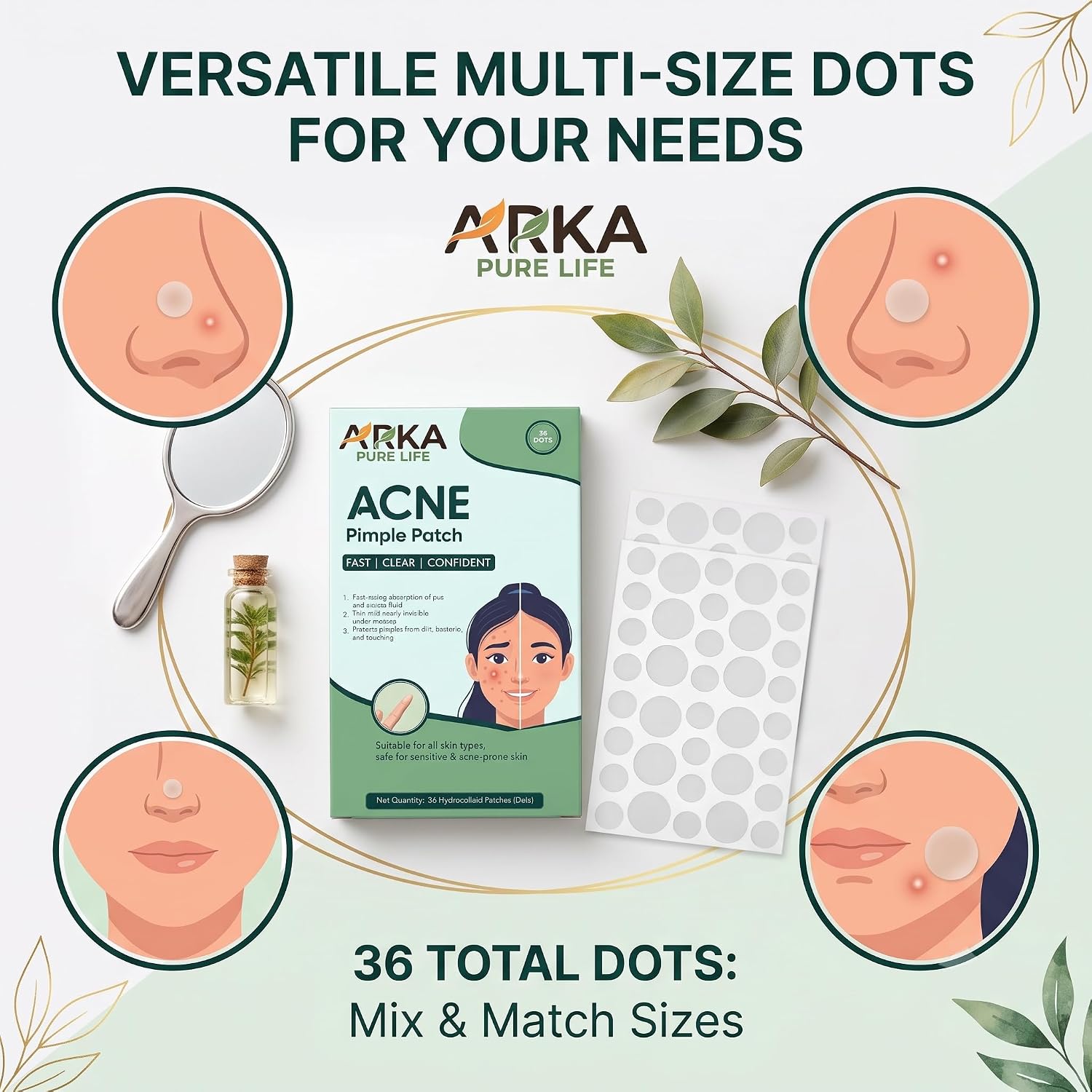 Acne Pimple Patch, 36 Dots 2 Acne Pimple Patch, 36 Dots - Image 2