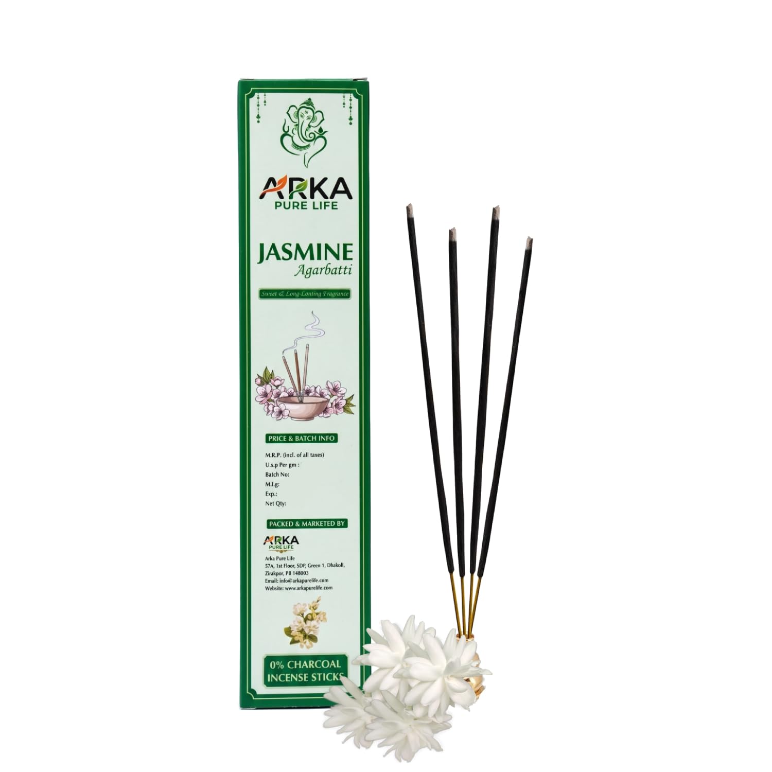 Jasmine Incense Sticks, 100g 2 Jasmine Incense Sticks, 100g - Image 2