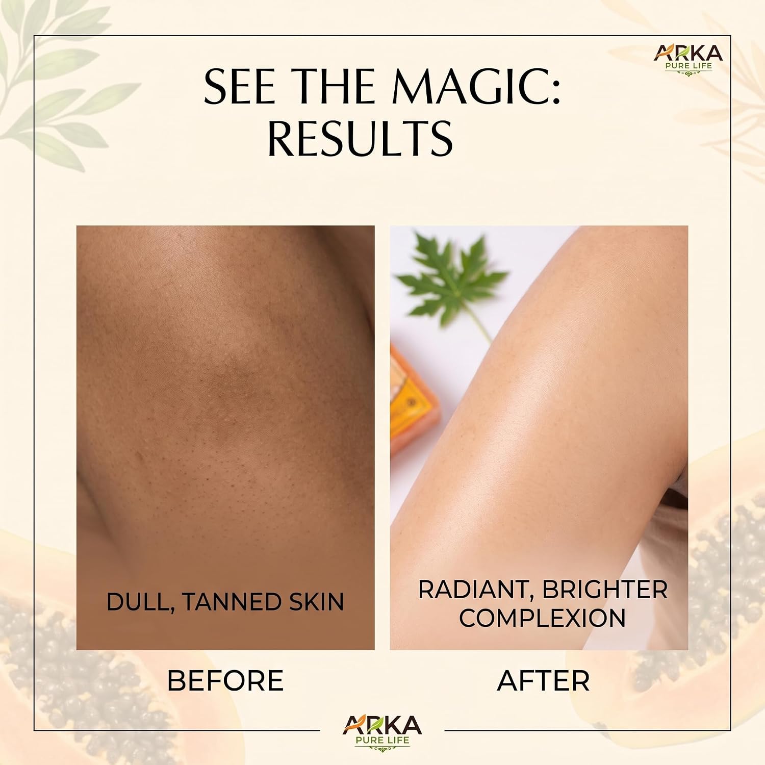 Skin Brightening Face & Body Papaya Soap - 100g 3 Skin Brightening Face & Body Papaya Soap - 100g - Image 3