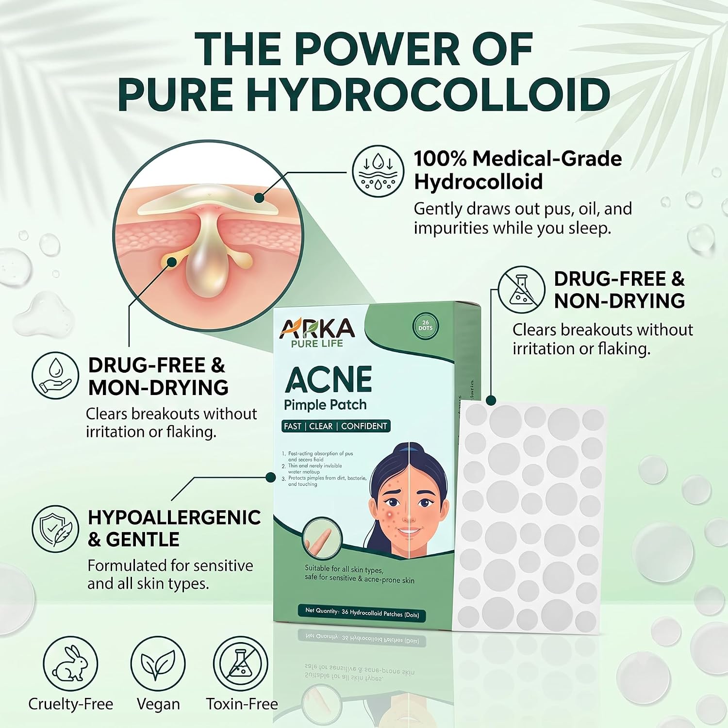 Acne Pimple Patch, 36 Dots 4 Acne Pimple Patch, 36 Dots - Image 4