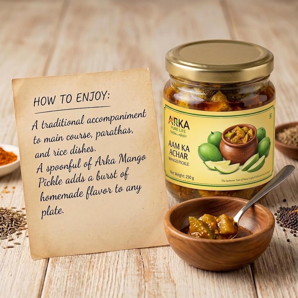 Mango Pickle, 250g 4 Mango Pickle, 250g - Image 4