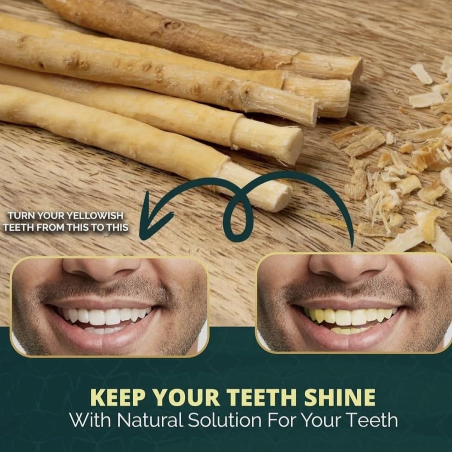 Miswak Natural Herbal Toothbrush 5 Miswak Natural Herbal Toothbrush - Image 5