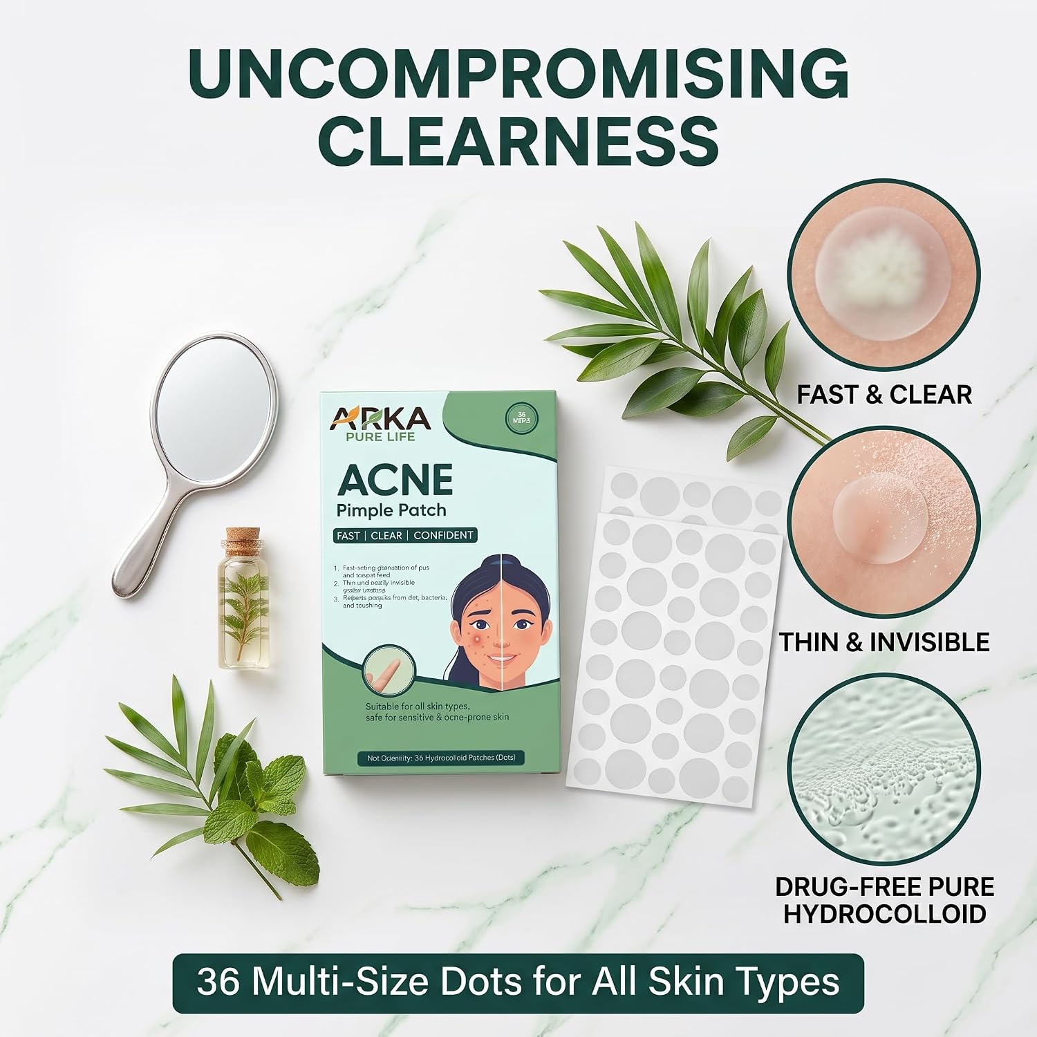 Acne Pimple Patch, 36 Dots 5 Acne Pimple Patch, 36 Dots - Image 5