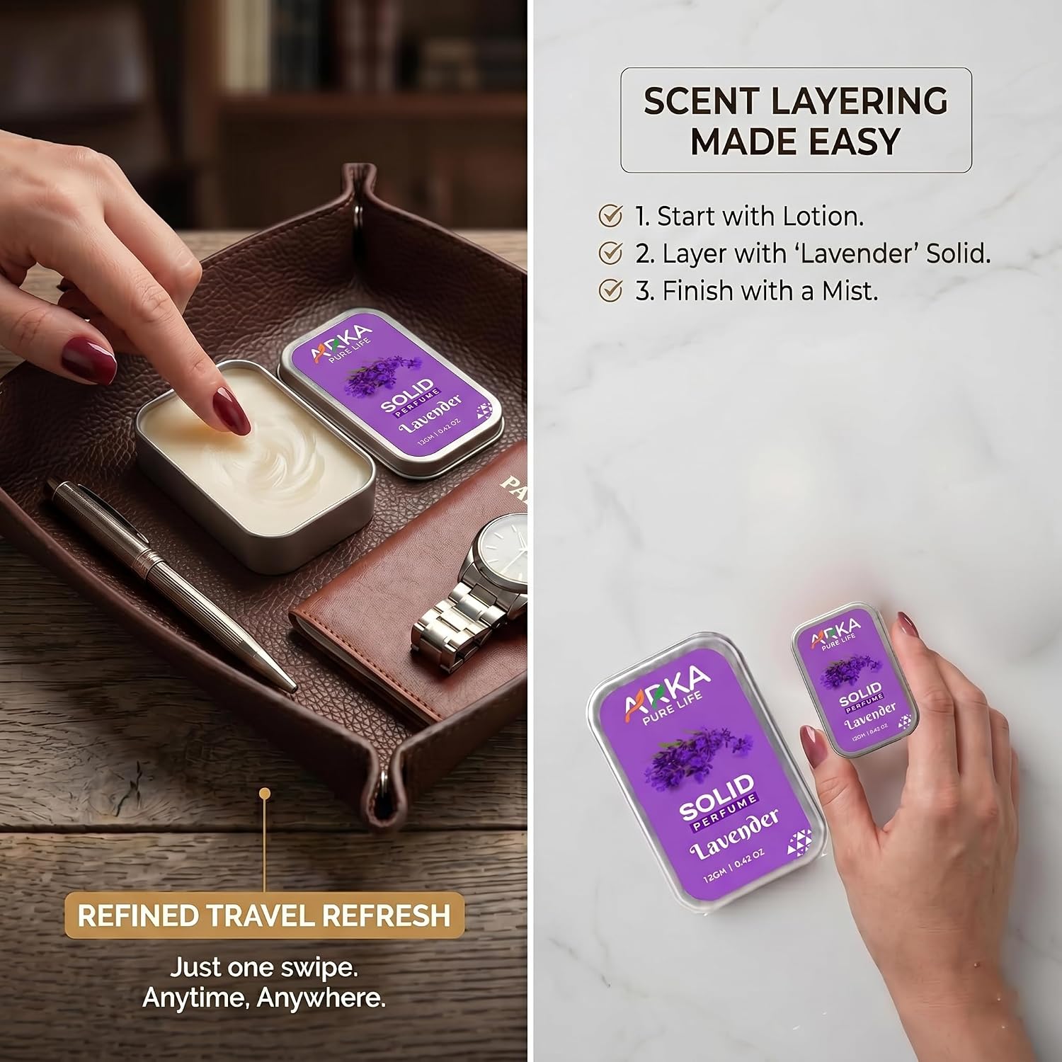 Premium Lavender Solid Perfume, 12g 6 Premium Lavender Solid Perfume, 12g - Image 6