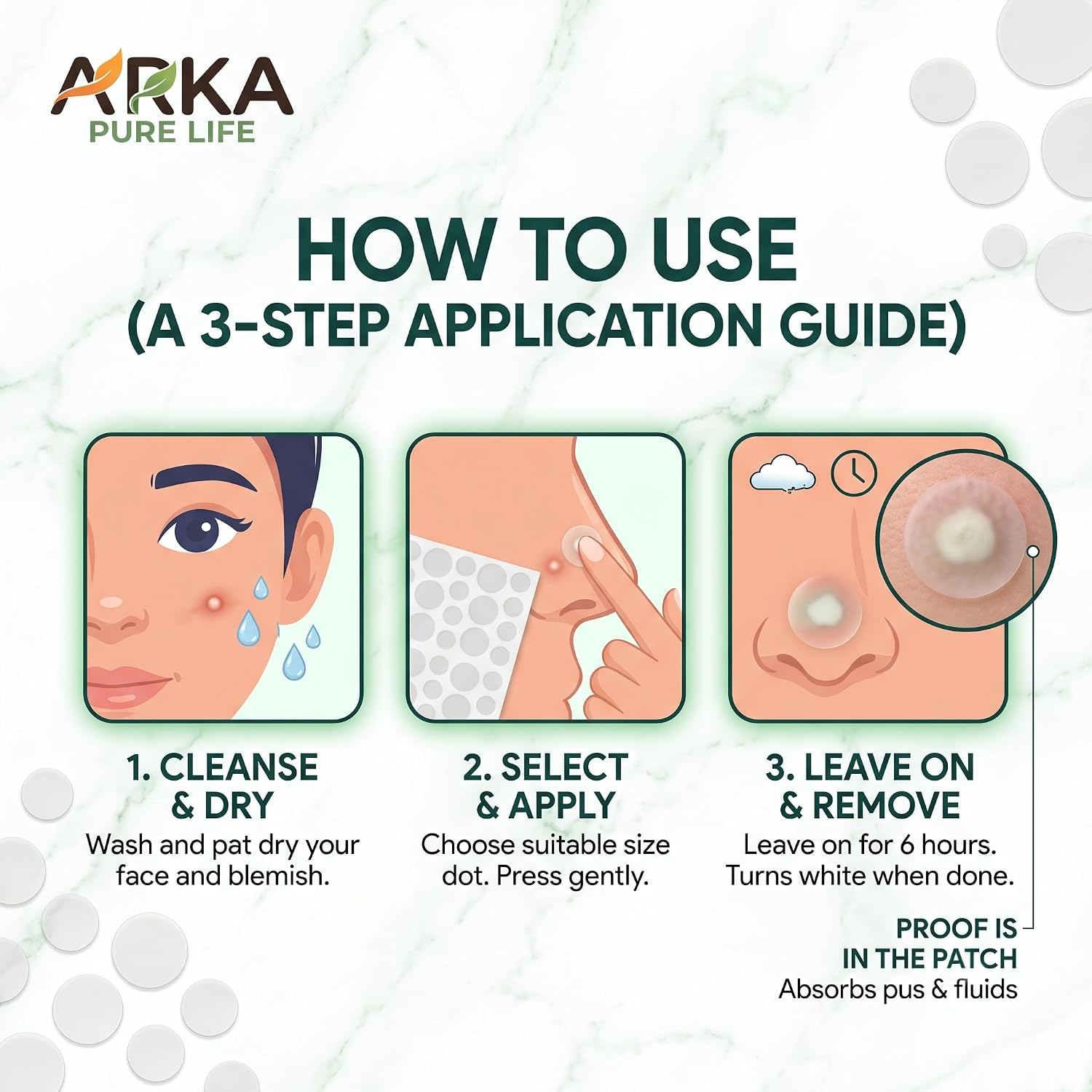 Acne Pimple Patch, 36 Dots 7 Acne Pimple Patch, 36 Dots - Image 7