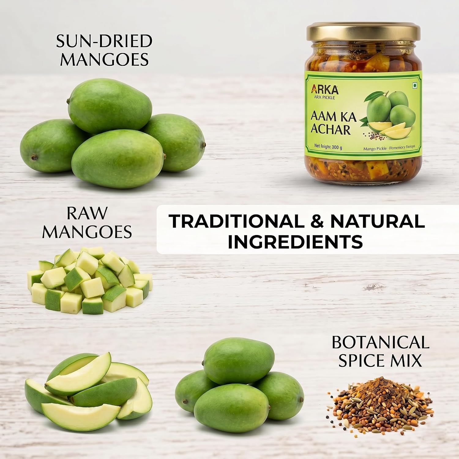 Mango Pickle, 250g 7 Mango Pickle, 250g - Image 7